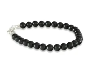 Bransoletka z Czarnego Turmalinu 6mm