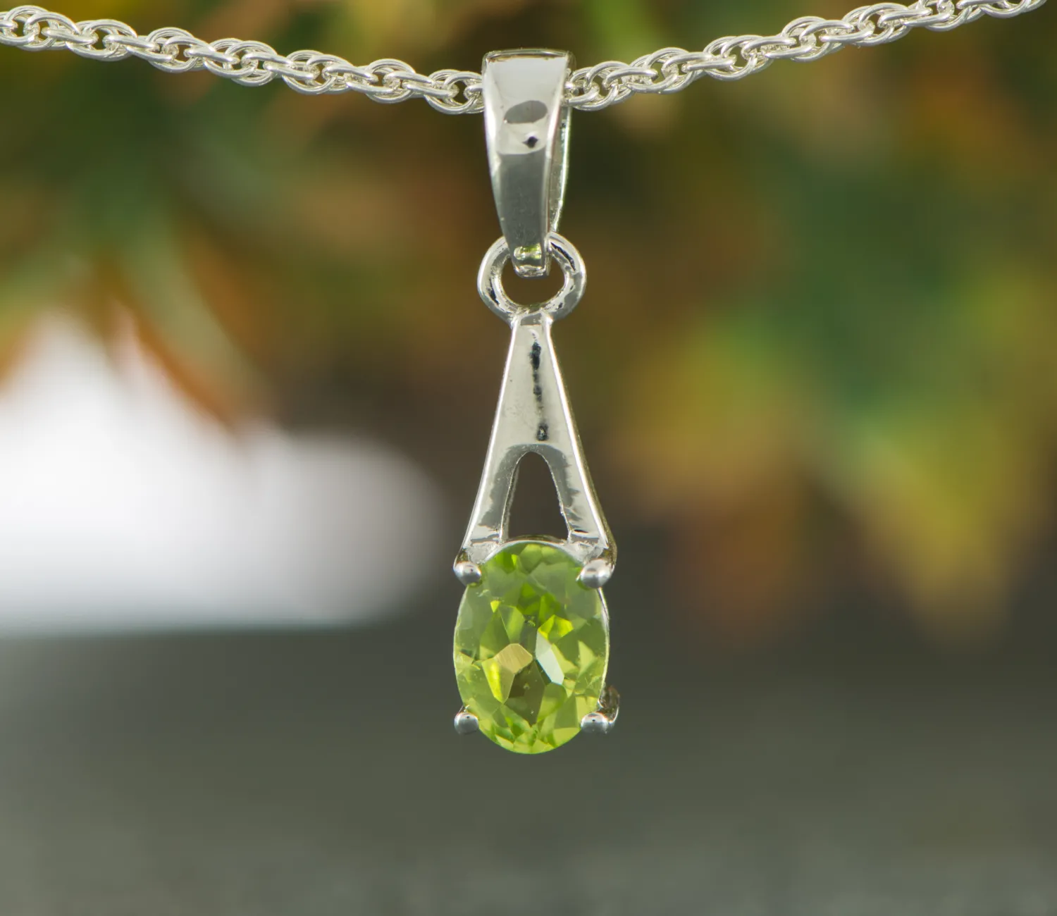 Zawieszka z Peridotem