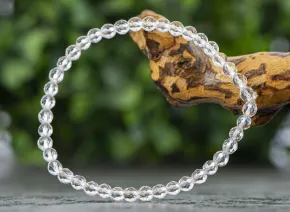 Bransoletka z Kryształu Górskiego 4 mm
