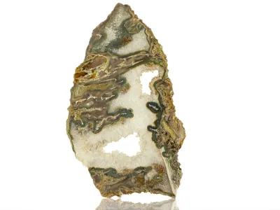 Płytka z krajobrazowym agatem 28x15 cm