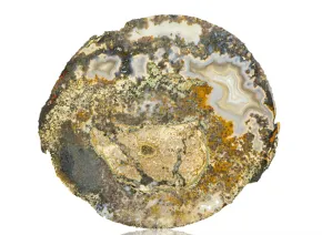 Płytka z krajobrazowym agatem 26x24 cm