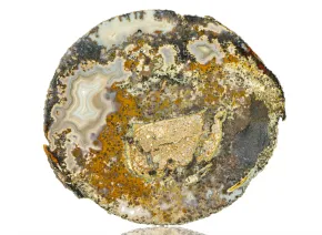 Płytka z krajobrazowym agatem 26x24 cm