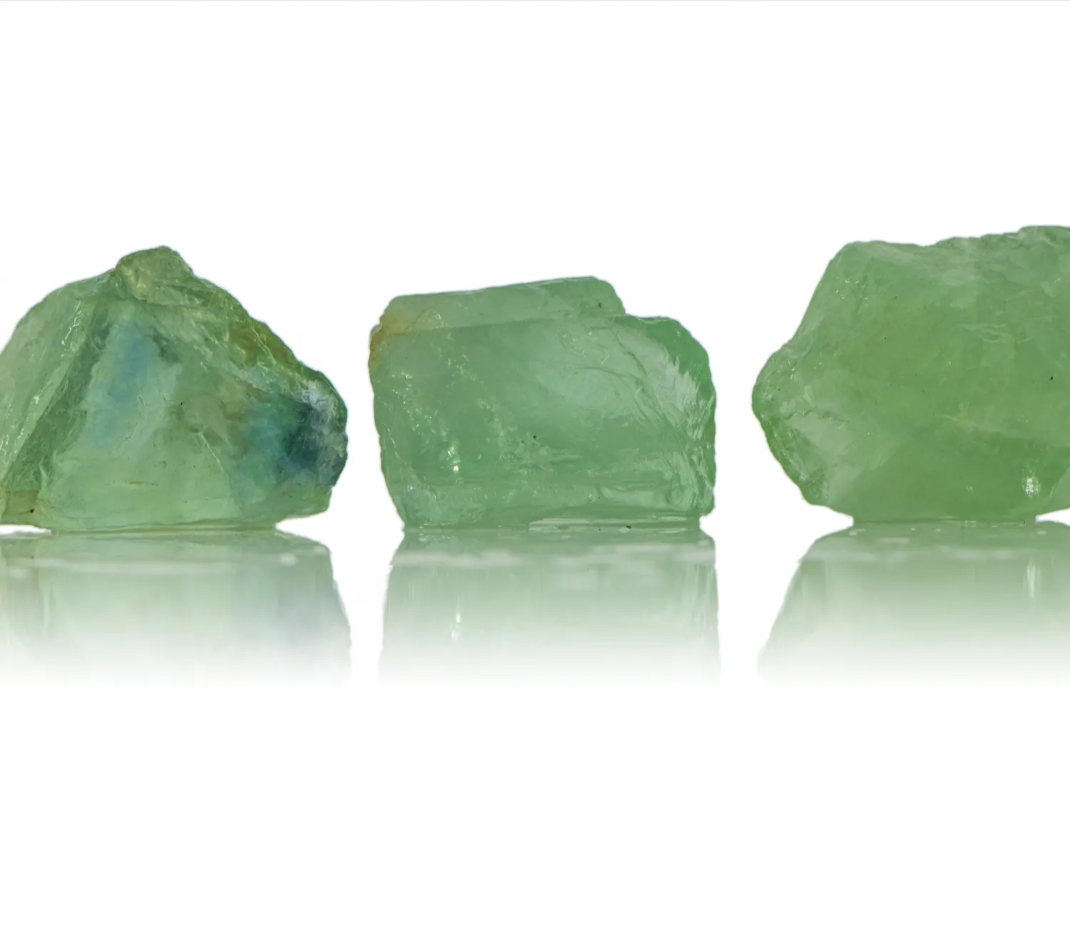Surowy Zielony Fluoryt