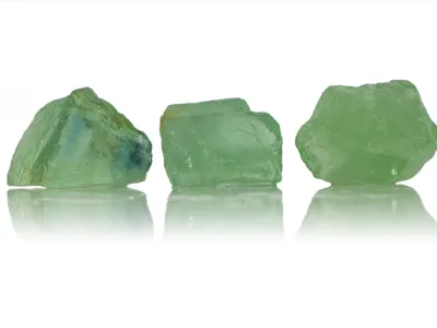 Surowy Zielony Fluoryt