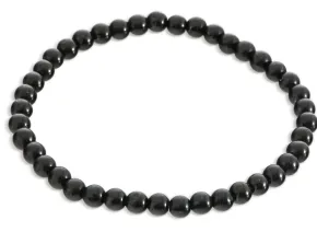 Bransoletka z Czarnym Turmalinem 4mm