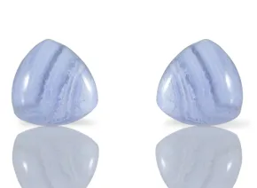 Kolczyki z Chalcedonem