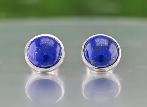 Kolczyki z lapis lazuli