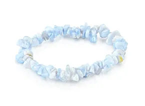 Bransoletka z Chalcedonu „Niebieska Koronka“